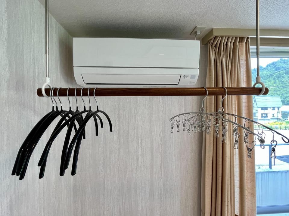 wardrobe, air conditioner