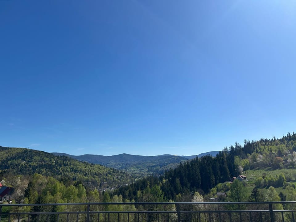 Spring, Natural landscape, Mountain view