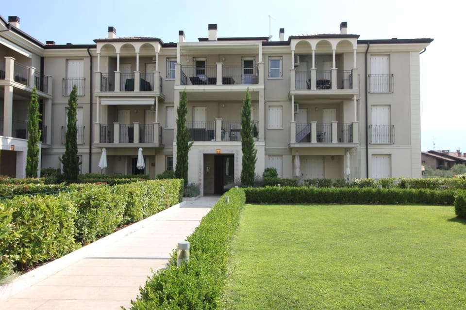Property building, Garden view