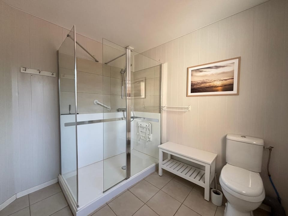 Shower, Toilet, Bathroom, towels