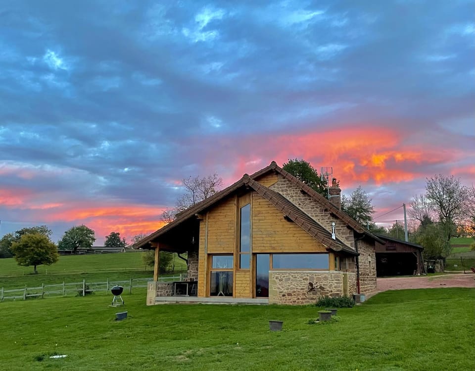 Property building, Sunset