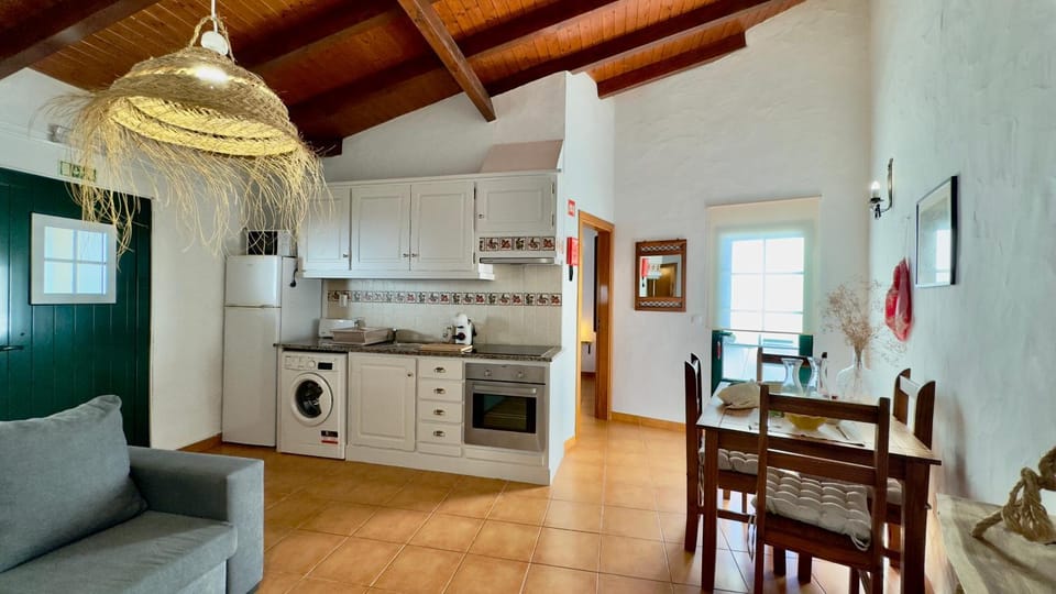 Kitchen or kitchenette, Living room, Dining area, dishwasher, oven