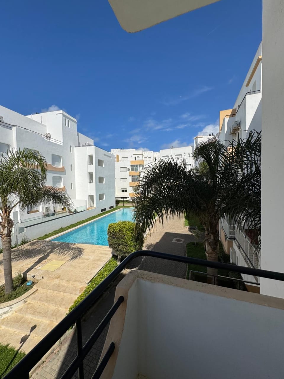 Achakkar Hills Seaside Family Apartment with Pool, Beach Access, AC, Parking, Play Area Apartment in Tangier