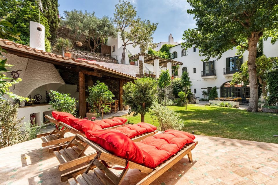 Garden, sunbed