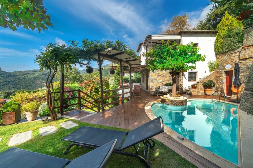 Aenaon Villa with Private Pool Panoramic view Villa in Magnesia Prefecture, Greece