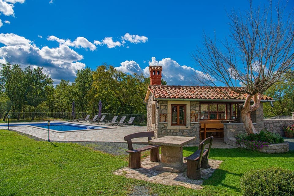 Natural landscape, Pool view, Swimming pool, sunbed