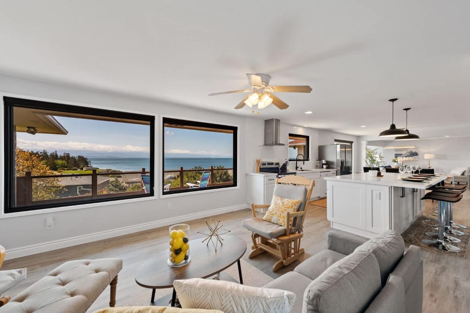 Ebey Landing Ocean View Retreat on Whidbey Island House in Whidbey Island