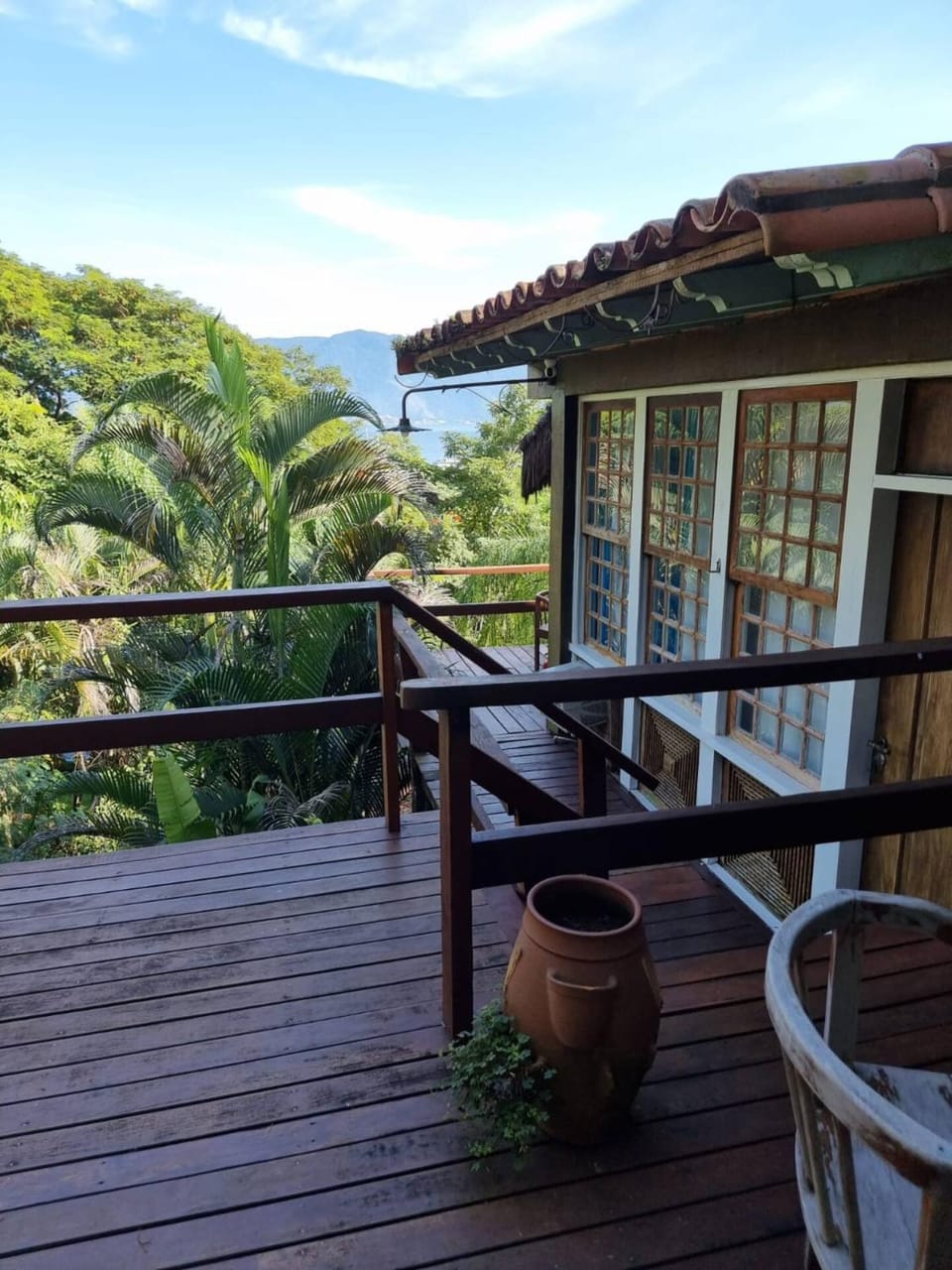 Patio, Spring, Day, Natural landscape, View (from property/room), Balcony/Terrace, Mountain view