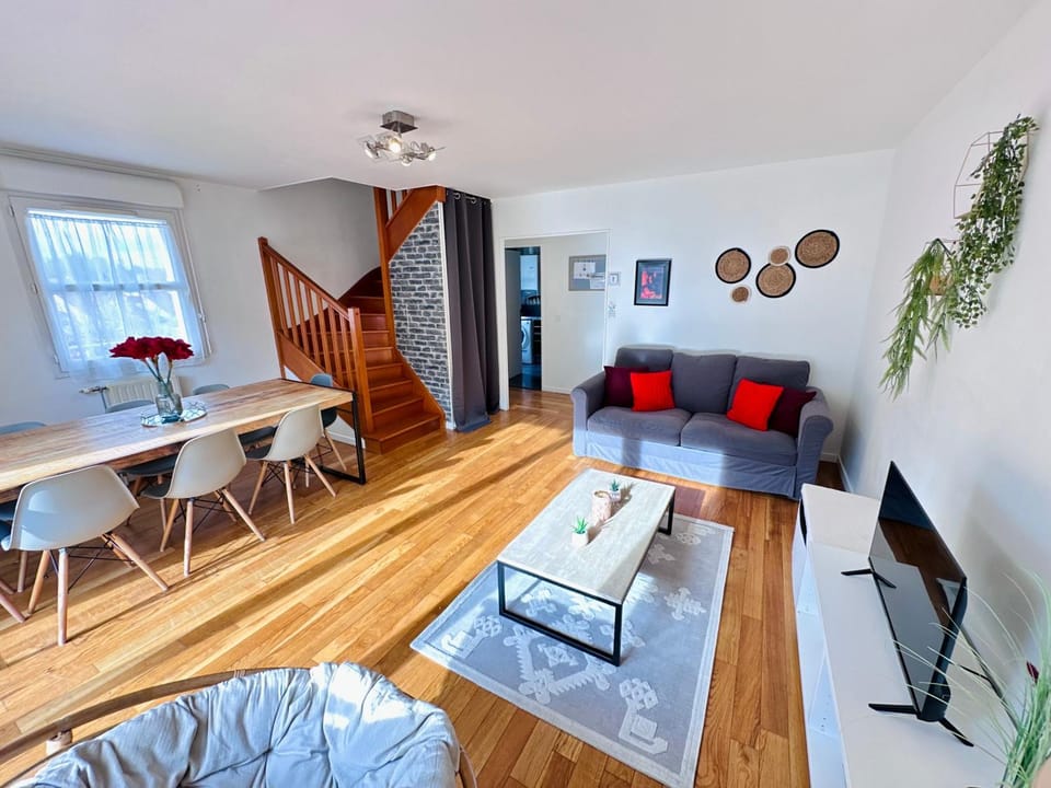 Duplex Le G - Reine des neiges 10 min Disney Paris Apartment in Chessy