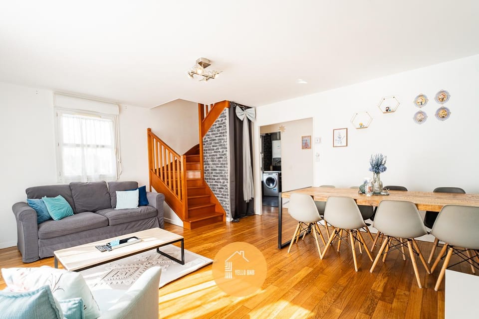 Duplex Le G - Reine des neiges 10 min Disney Paris Apartment in Chessy