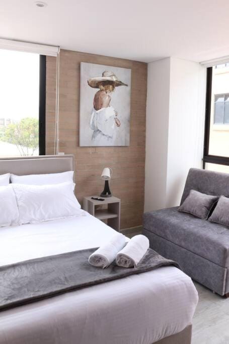 Nuevo y exclusivo apartaestudio en Corferias Apartment in Bogota
