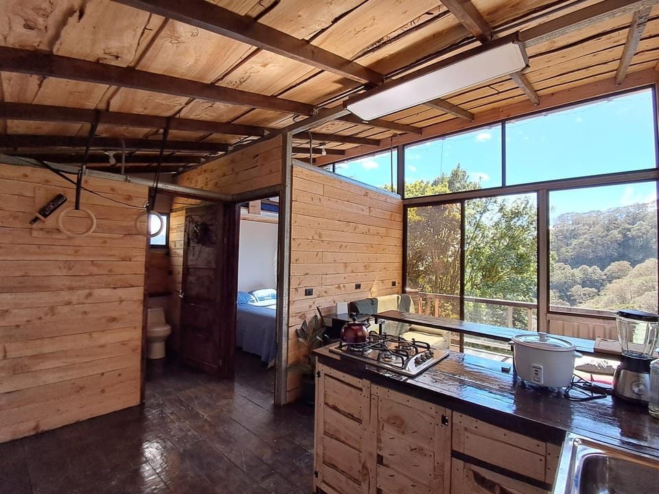 Kitchen or kitchenette, Dining area, Mountain view