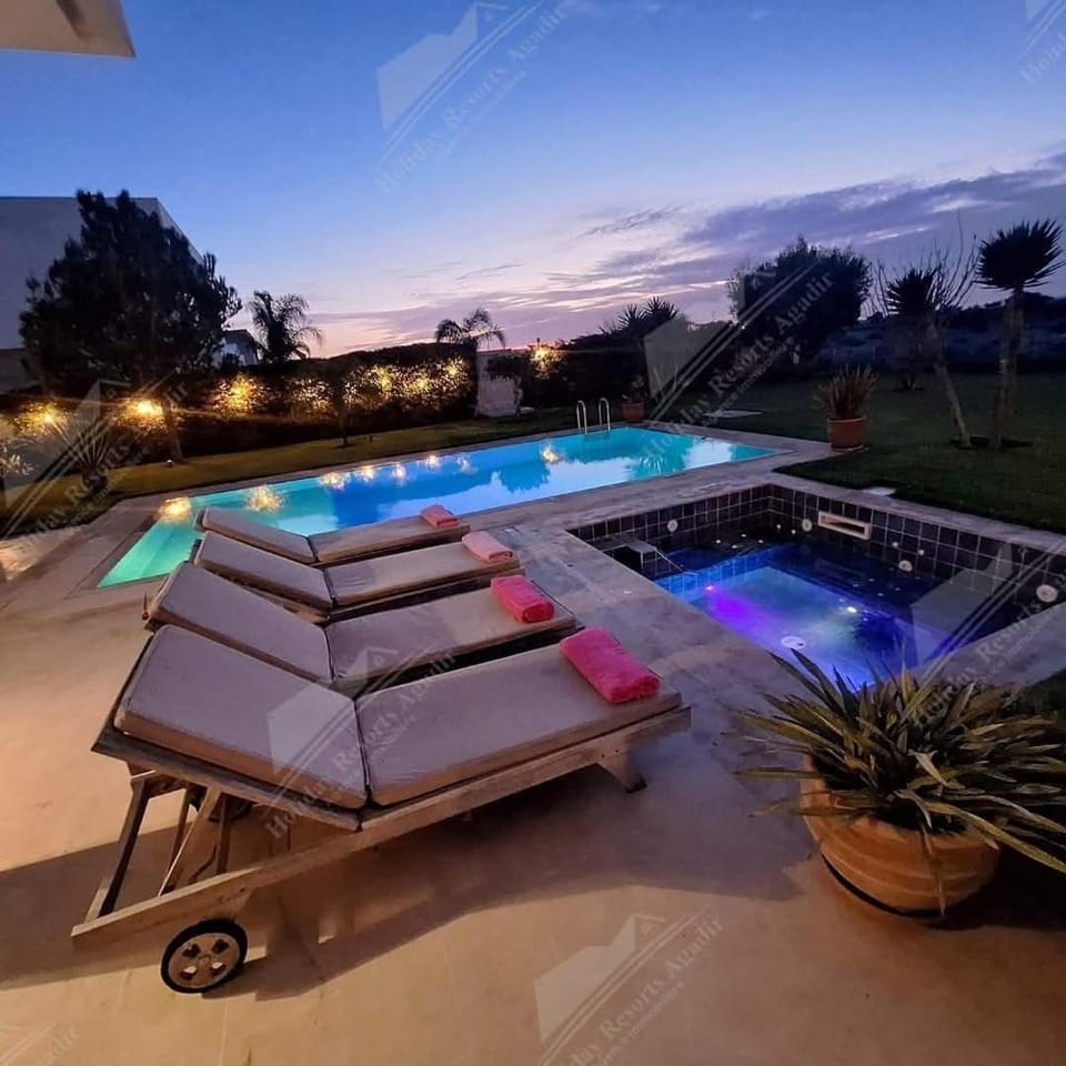 Sea Breese Golf & Ocean view Taghazout Bay Amda Heated Pool Villa in Souss-Massa