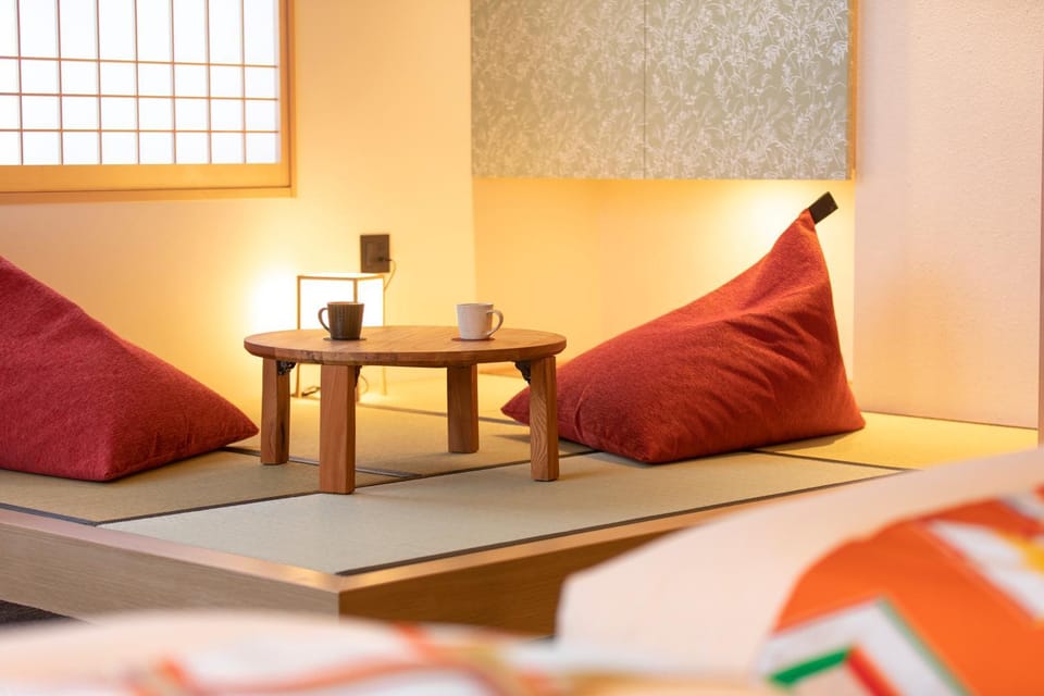 Seating area, Bedroom