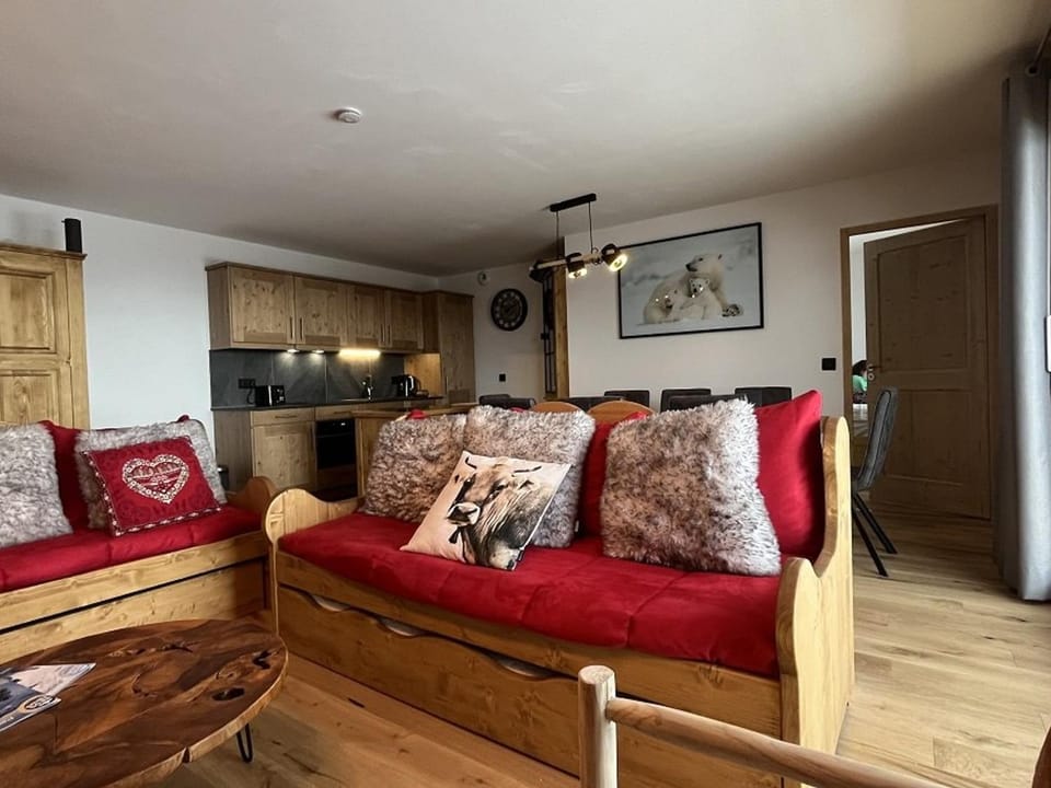 Appartement Haut de Gamme 6 Pers, Parking Privé, Plagne Centre - FR-1-351-241 Apartment in Mâcot-la-Plagne