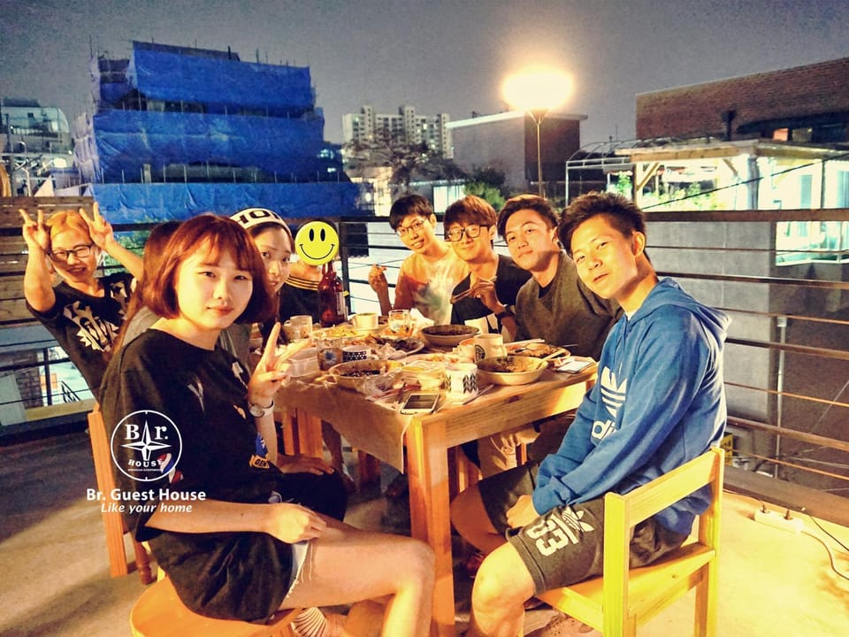 group of guests