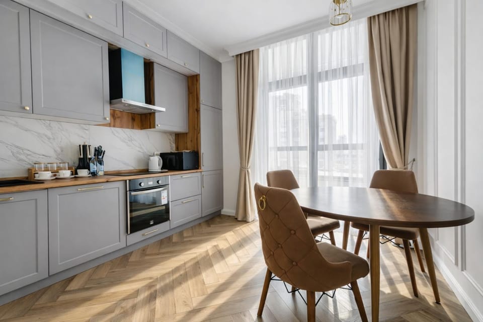 Day, Dining area, Communal kitchen, stove