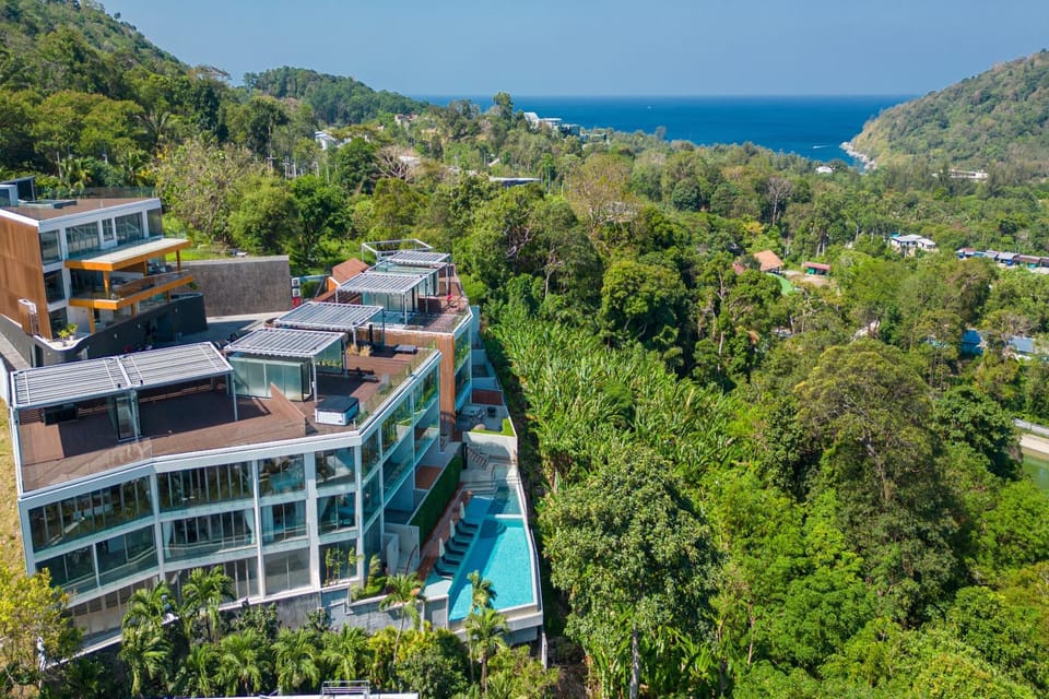 Property building, Day, Bird's eye view, Sea view