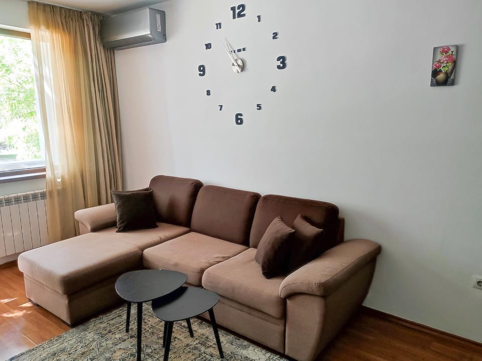 Living room, air conditioner