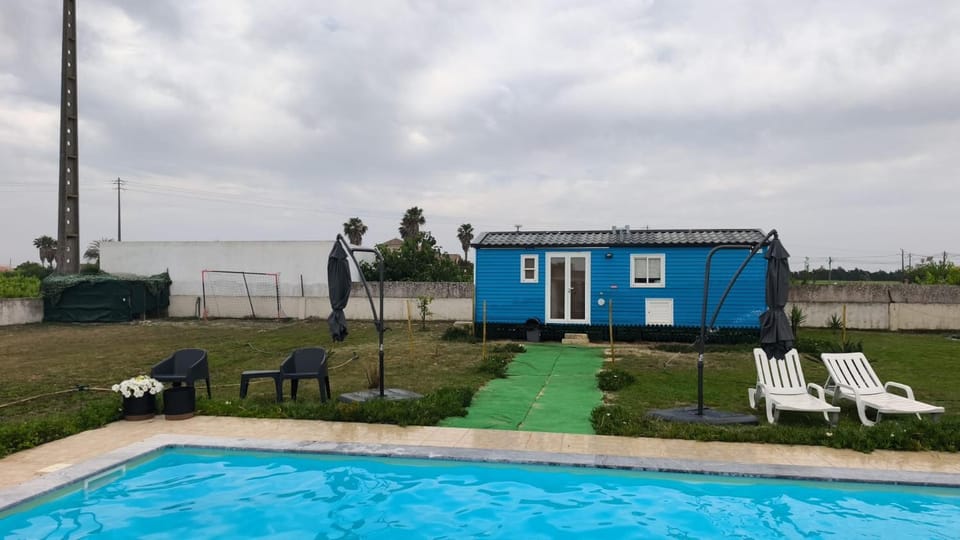 Property building, Living room, Swimming pool