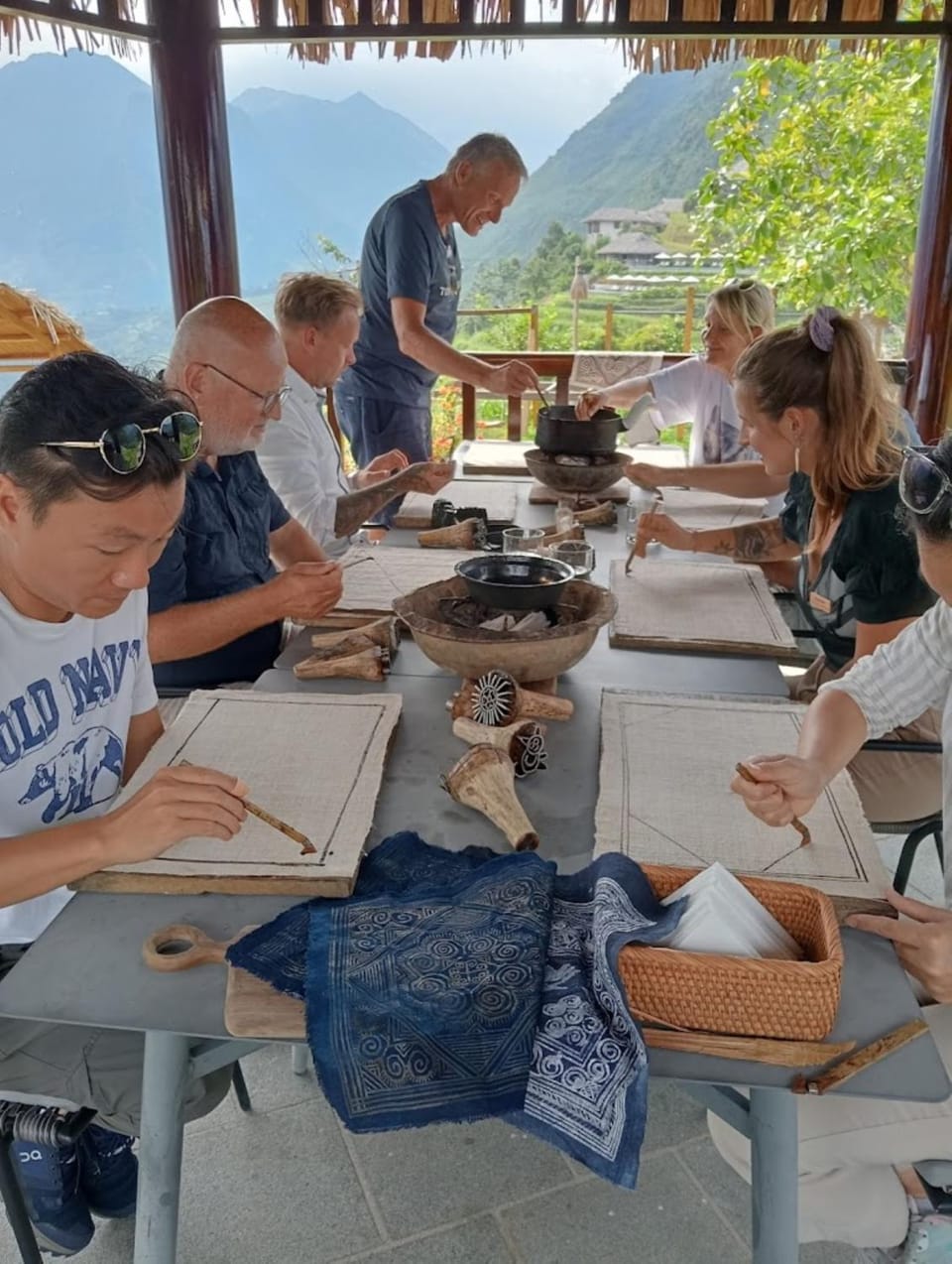 group of guests