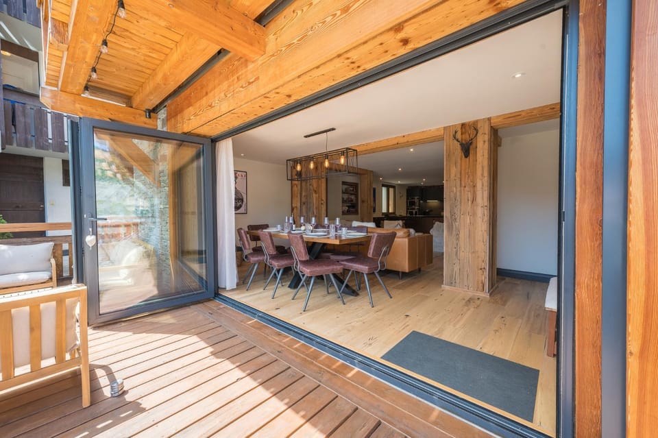 Central 4 bedroom apartment with spa access Apartment in Les Gets