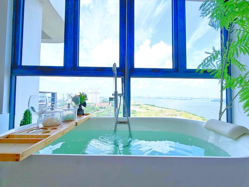 Bedroom, Sea view, Bath
