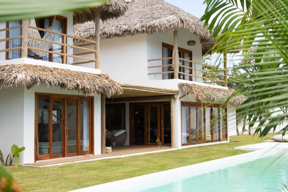 Property building, Garden, Pool view