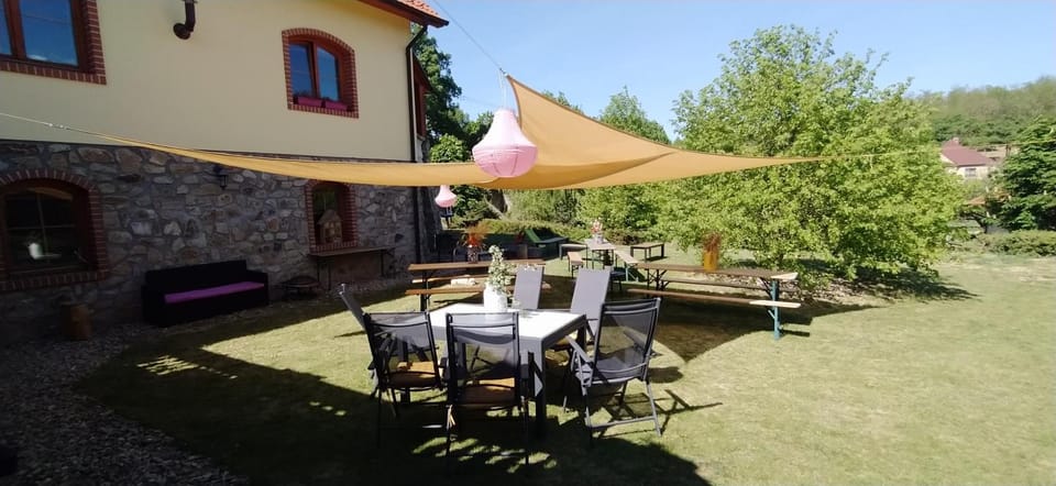 Property building, Garden