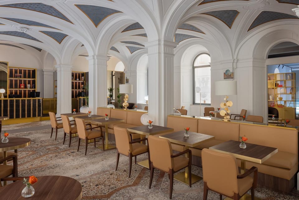 Lobby or reception, Breakfast