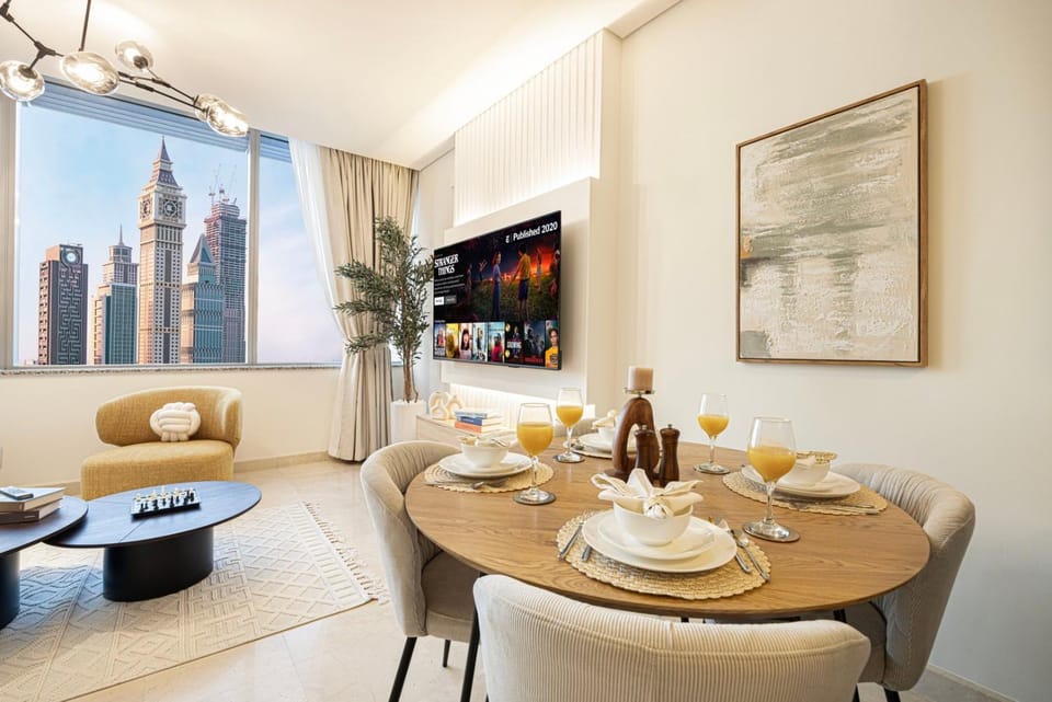 LUXE | 1BR | Heart of DIFC & Trade Centre Apartment in Dubai