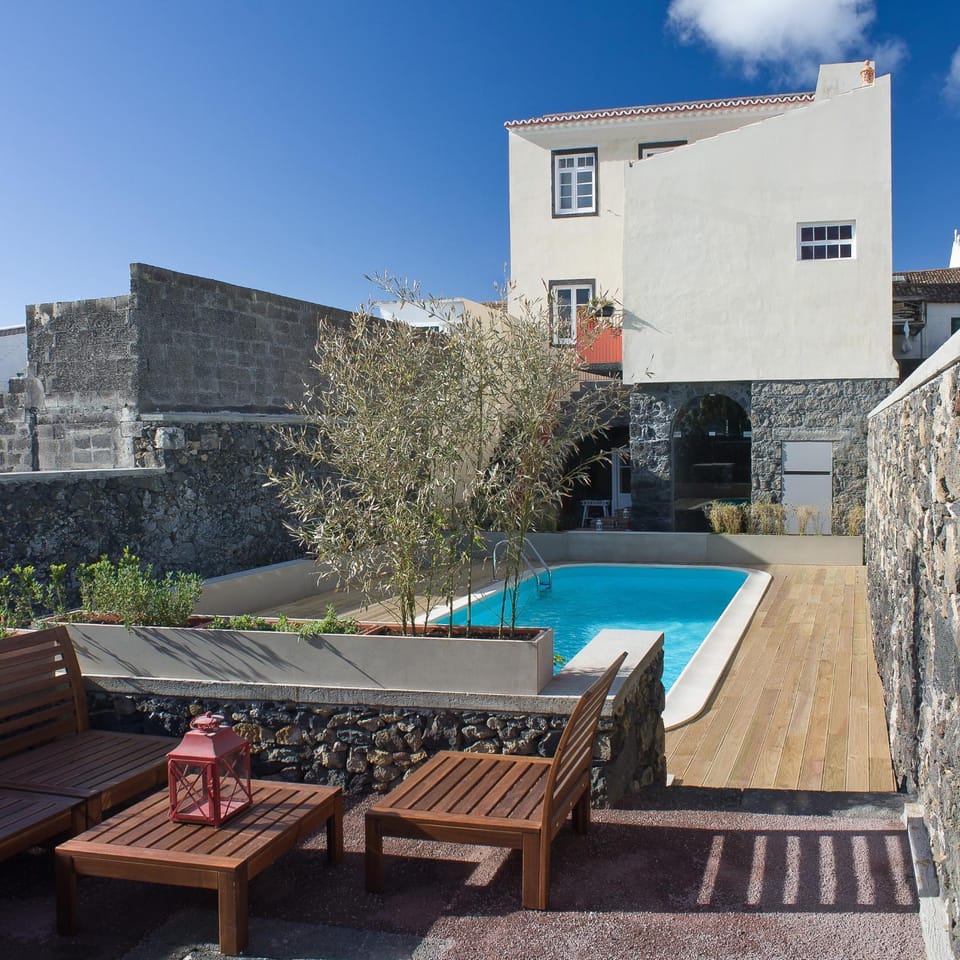Property building, Patio, Area and facilities, Swimming pool