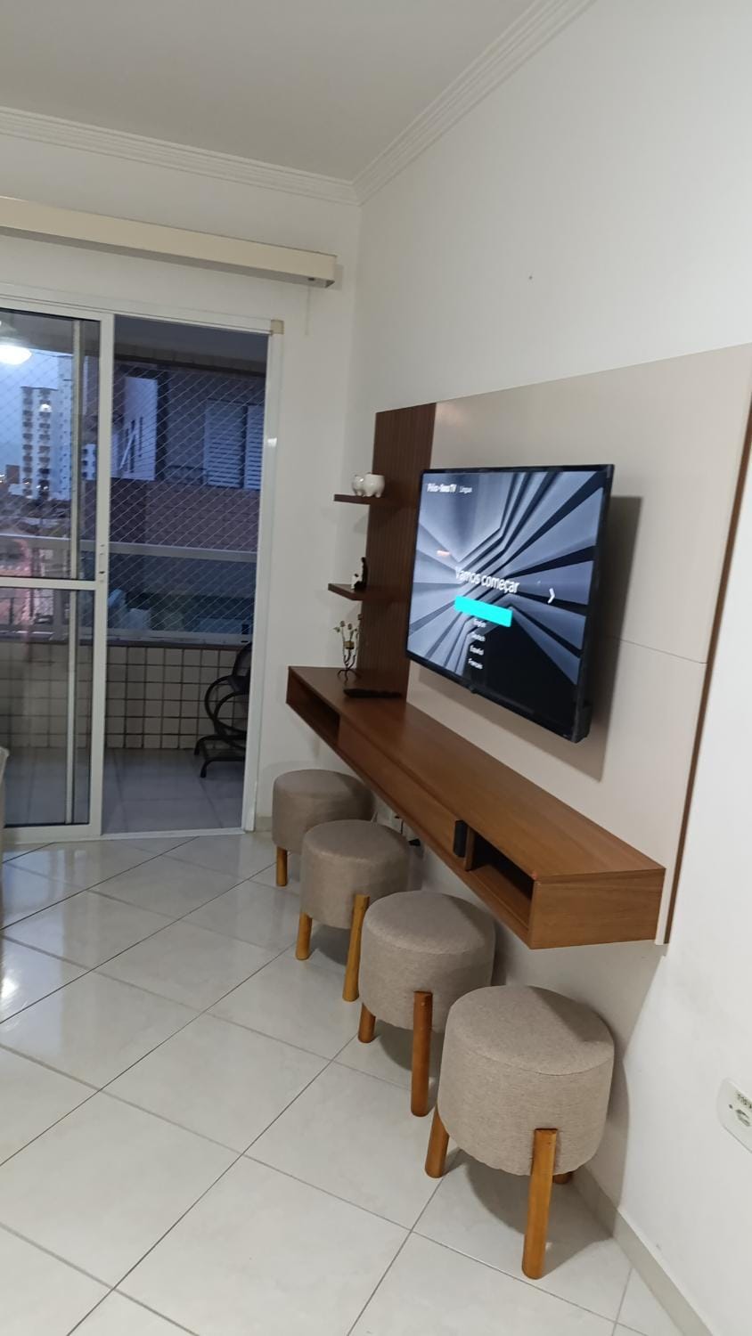 Apartamento próximo à praia Apartment in State of São Paulo