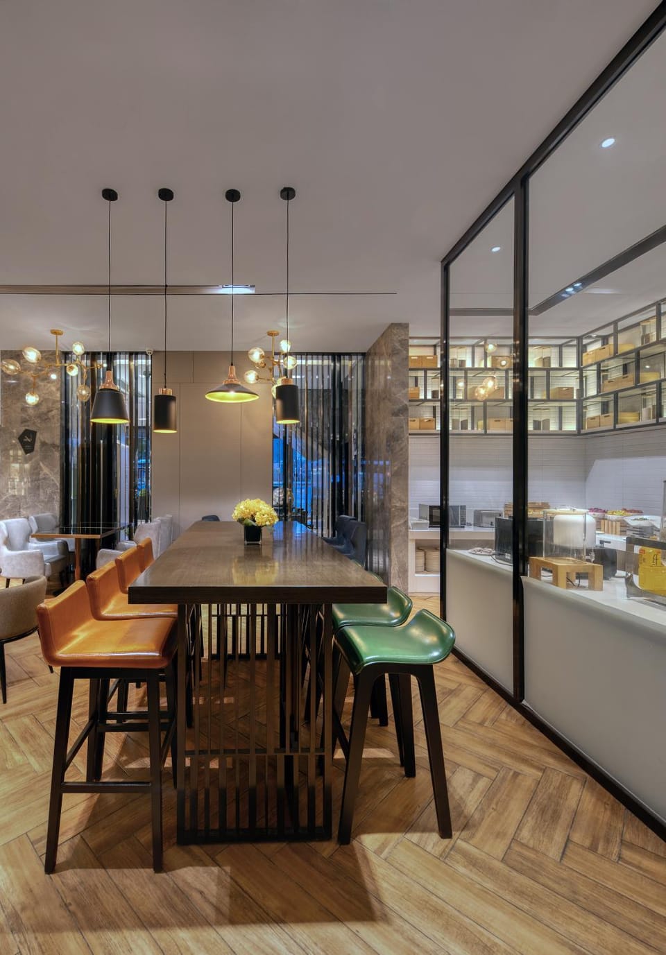 Business facilities, Dining area