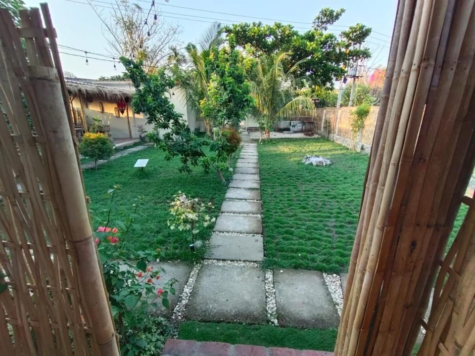 Spring, Day, Garden, Garden view