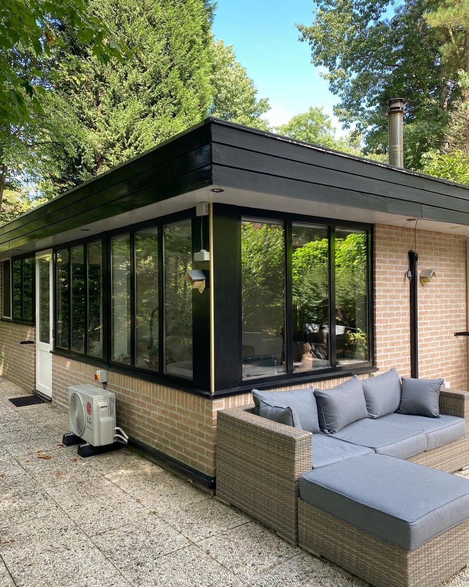 Property building, Garden view