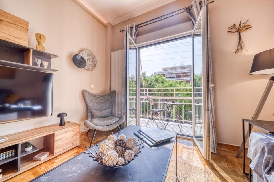 TV and multimedia, View (from property/room), Balcony/Terrace, Living room, Seating area, Evening entertainment