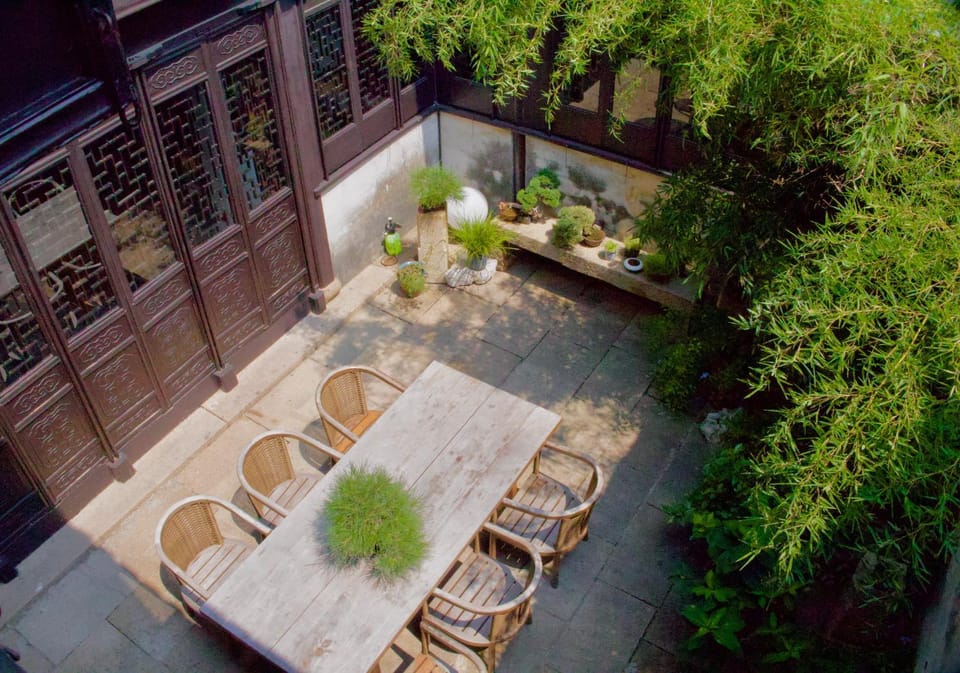 Patio, Garden, Garden view