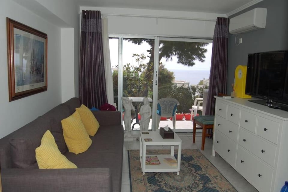 Modern Studio - Terrace & Seaview - Close to Beach Apartment in Decentralized Administration of Attica