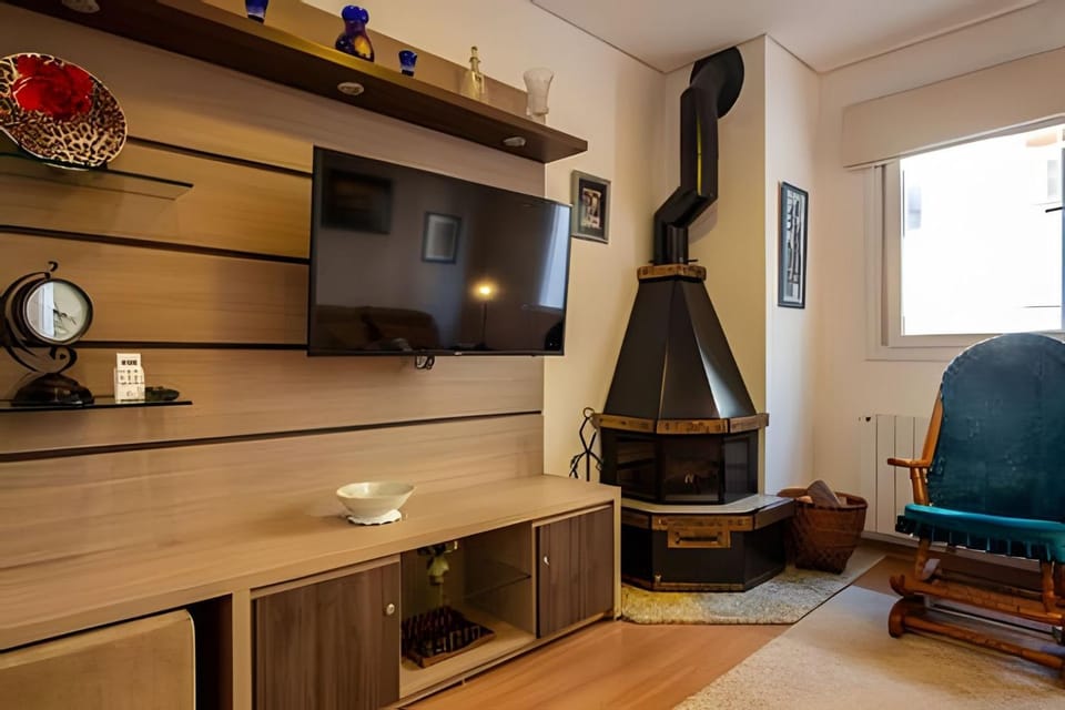 Rosa Edifício Flores da Montanha Apartment in Gramado