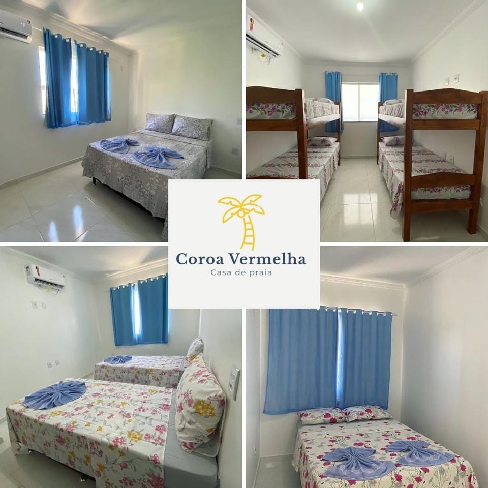 Casa climatizada a 600m da praia - Coroa Vermelha House in State of Bahia