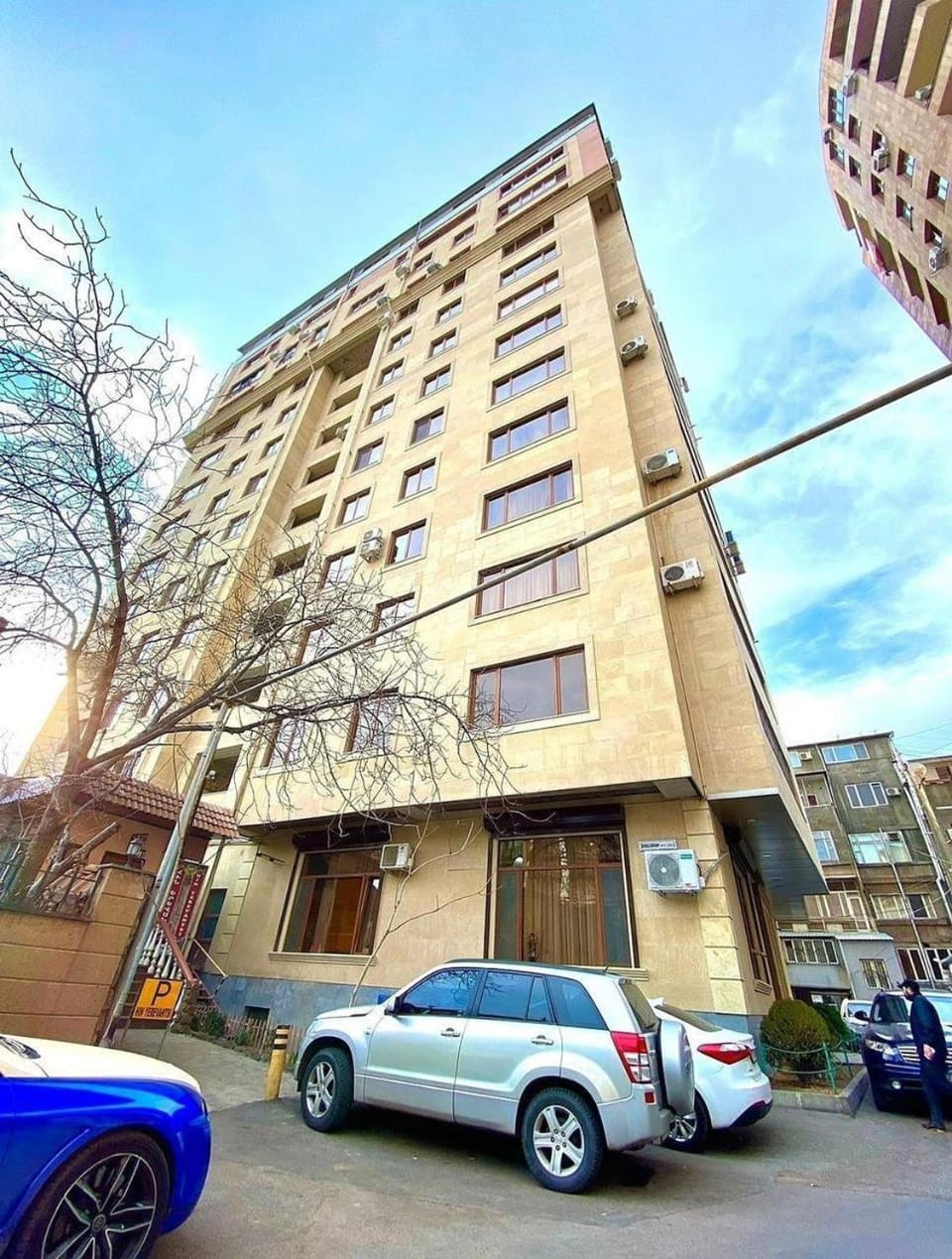 Top Location City Center, Modern Large Apartment with Separate Spacious Living room and Kitchen, Balcony and 2 Bedrooms Apartment in Yerevan