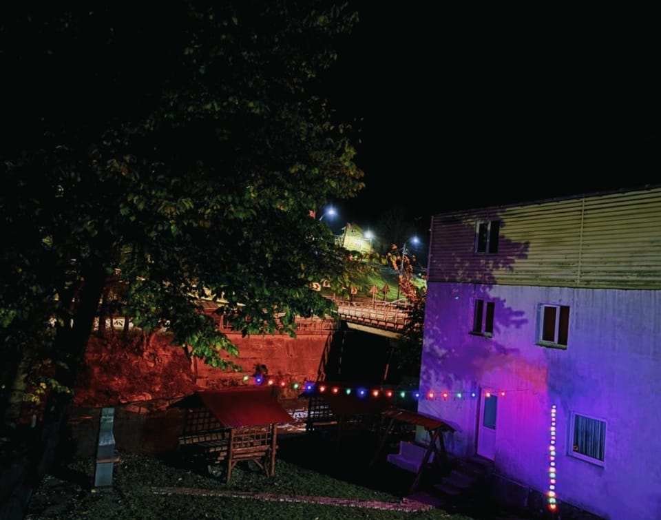 Night, Garden view