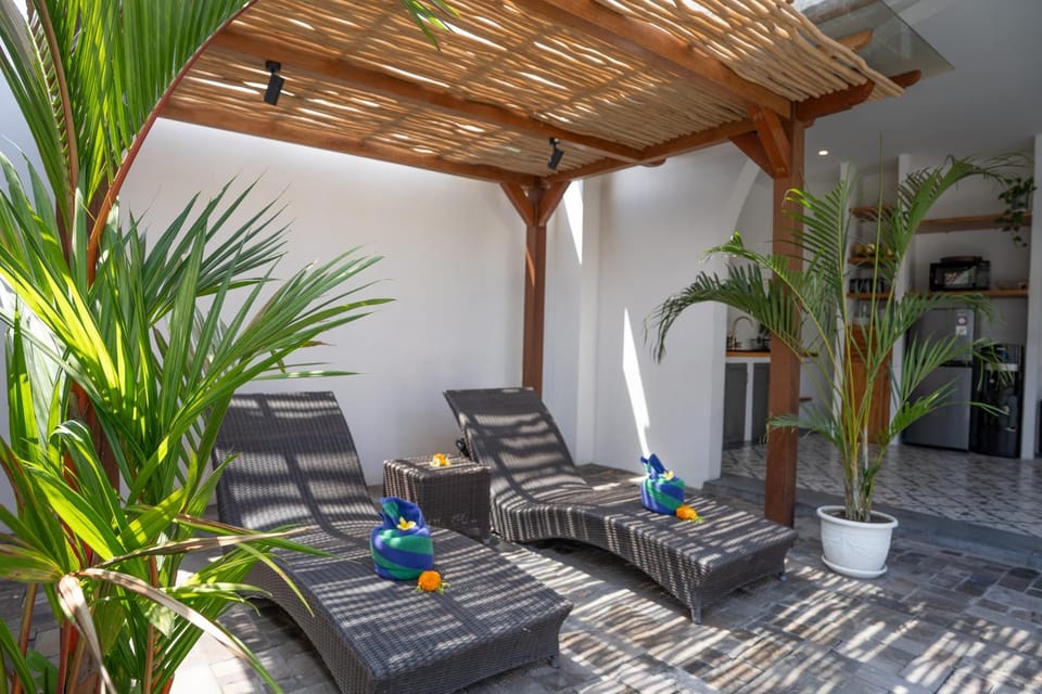 Patio, Day, sunbed