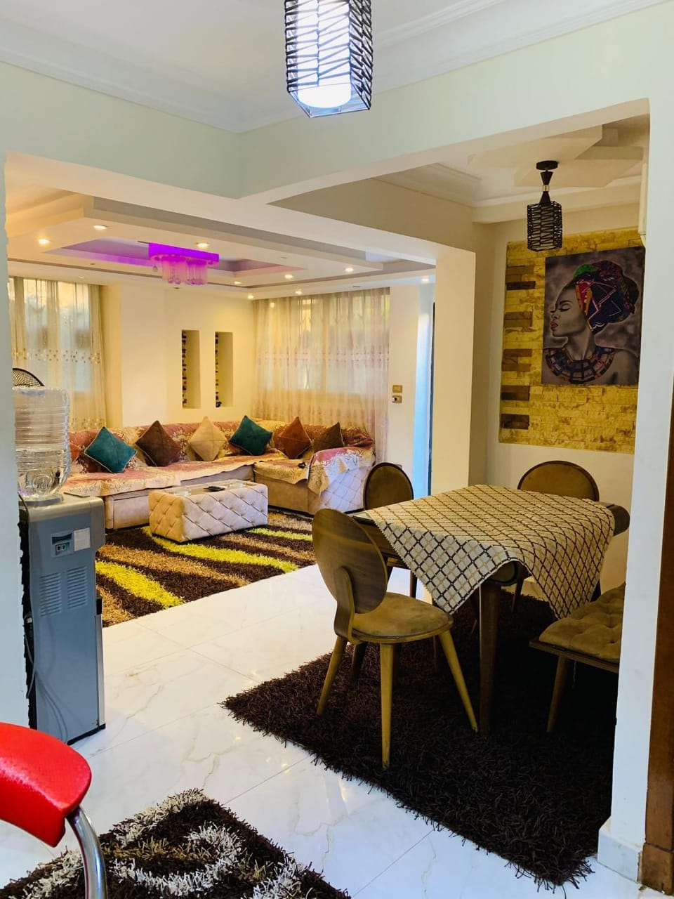 Living room, Dining area