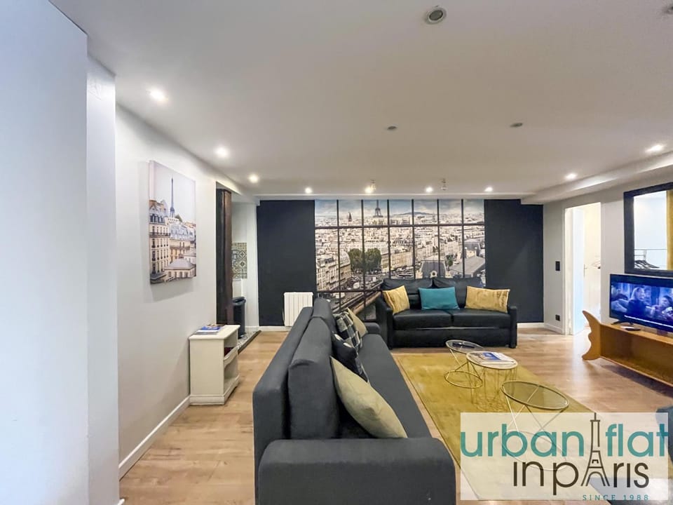 Urban Flat 120 - Charming 3 bedroom Flat in Le Marais Apartment in Paris