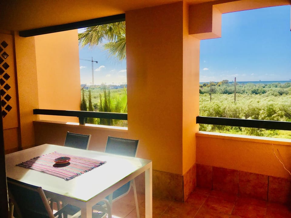Apartment on The Beach Front with Free Fibre Internet and Air Conditioning Apartment in Costa de la Luz