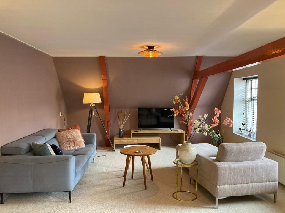Elegant appartement in Pakhuis Friesland centrum Apartment in Leeuwarden