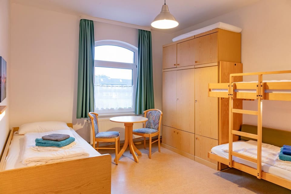 Photo of the whole room, bunk bed