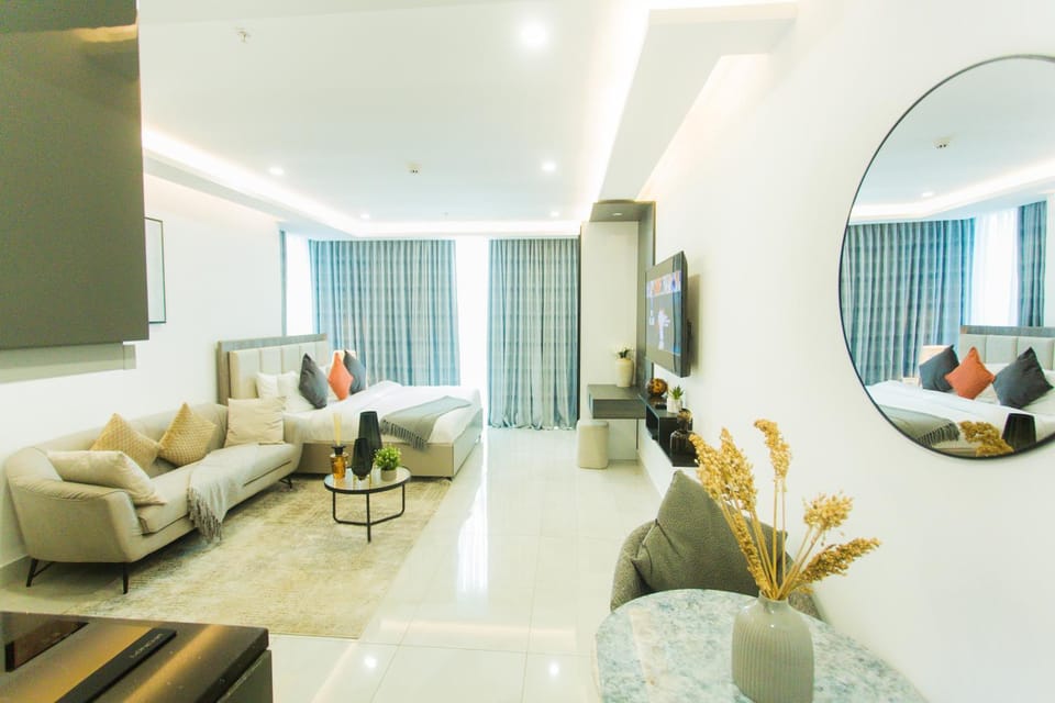 Bed, Living room, Photo of the whole room